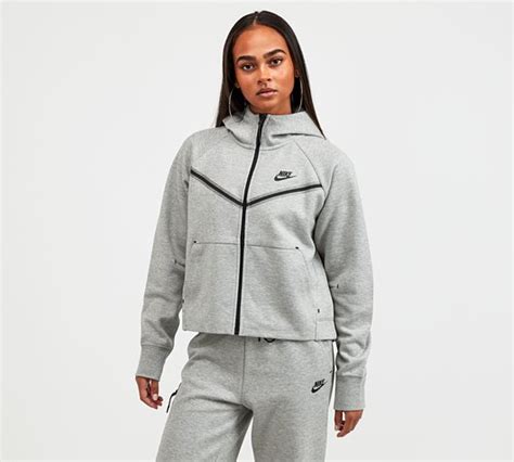 grey nike tech women